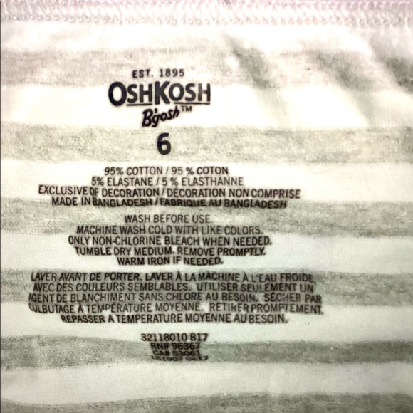 Grey and White Stripe Underwear - Picture 2 of 3